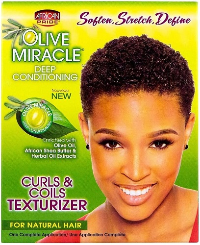 African Pride Olive Miracle Curls & Coils Texturizer